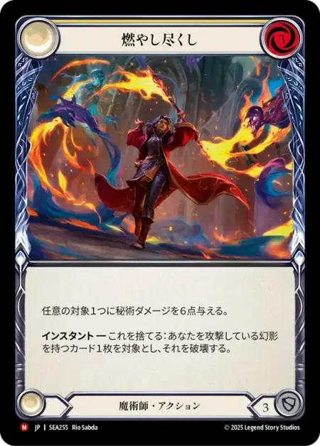 燃やし尽くし