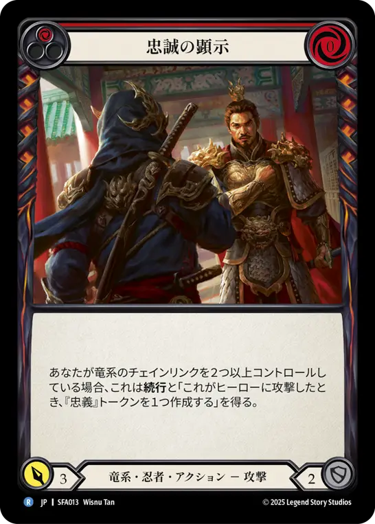 忠誠の顕示