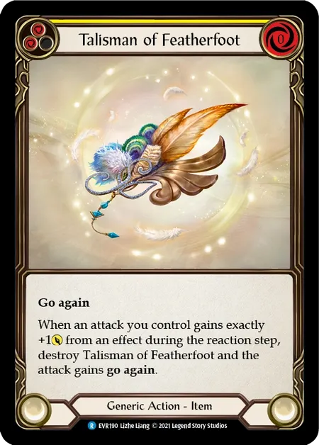フェザーフットの魔除け