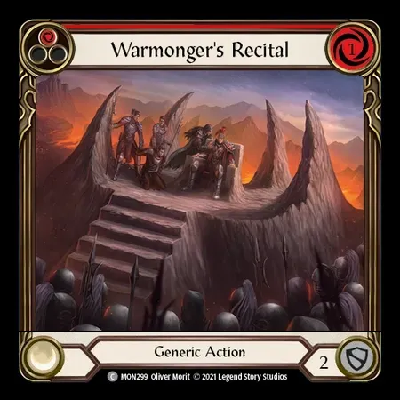 Warmonger's Recital